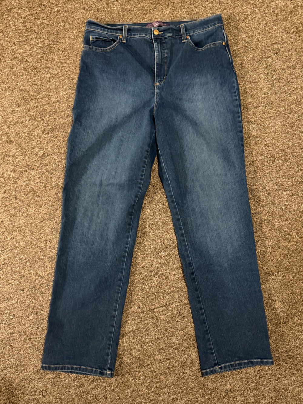Gloria Vanderbilt Women's Blue Boot Cut Jeans “Amanda”